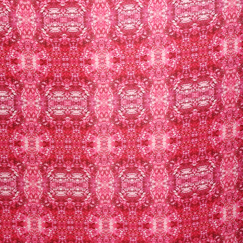 Pure Crepe Saree| Pink Spring