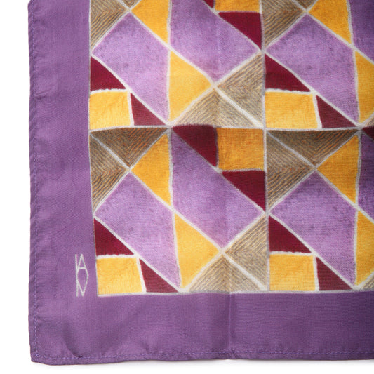 Pure Silk Stole| Maze 17| Mauve